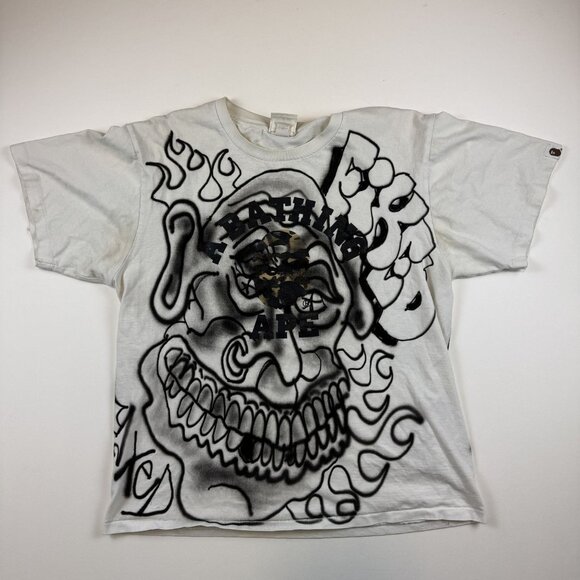 Bape Custom Graffiti Tee - Picture 1 of 7